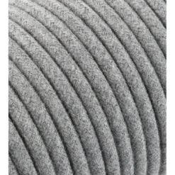 Textilkabel Grå 2x0,75mm²