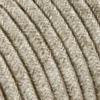 Textilkabel Linne Beige 2x0,75mm²
