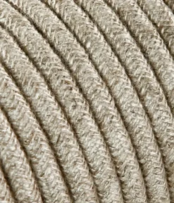 Textilkabel Linne Beige 2x0,75mm²