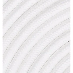 Textilkabel Vit 3x0,75mm²