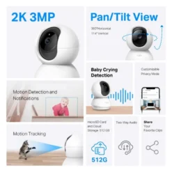 TP-Link Tapo C210 Övervakningskamera Wi-Fi Pan/Tilt