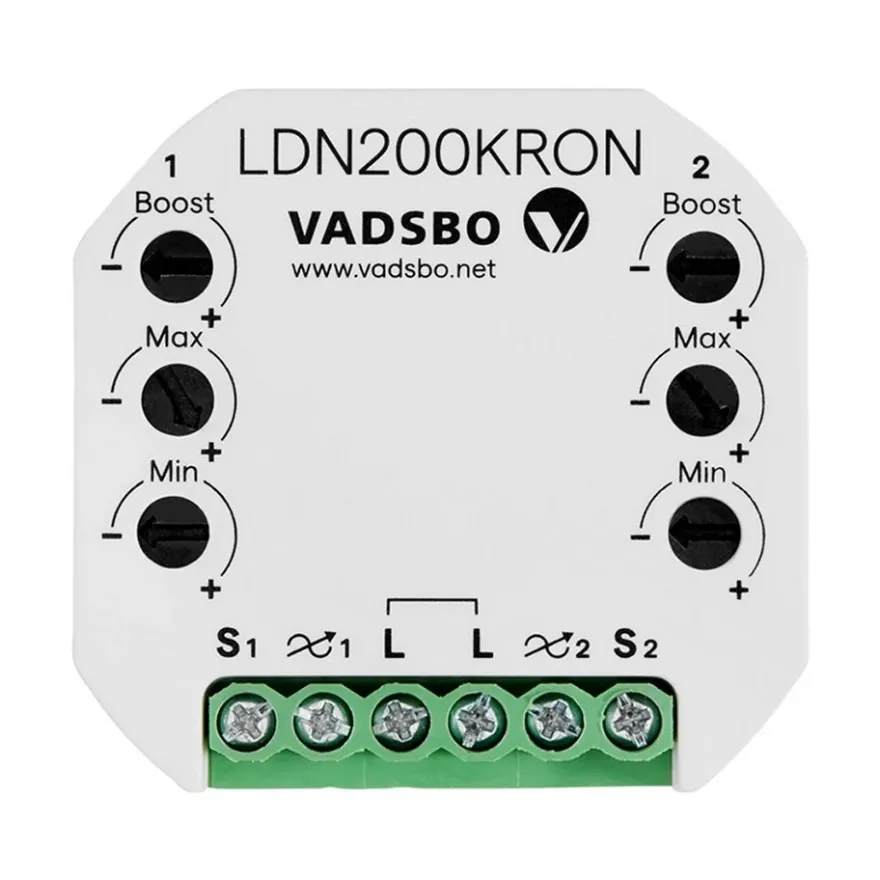 Vadsbo LDN200KRON Krondimmer utan nolla
