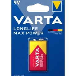 Varta Batteri Longlife Max Power 9V