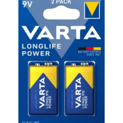Varta Batteri Longlife Power 9V 2-pack