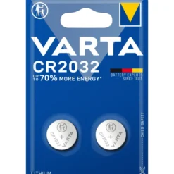Varta Knappcellsbatteri Lithium CR2032 2-pack
