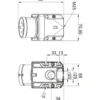 Väggintag CEE 416-6 16A 3-fas IP44