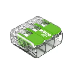 Wago 221 Green Kopplingsklämma
