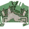 Weidmüller Jordplint 2,5mm² 3 anslutningar Gul/Grön