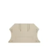 Weidmüller Ändplatta för WDU 2,5-10mm2 Beige