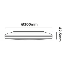 Westal Plafond Athena II 18W 4K