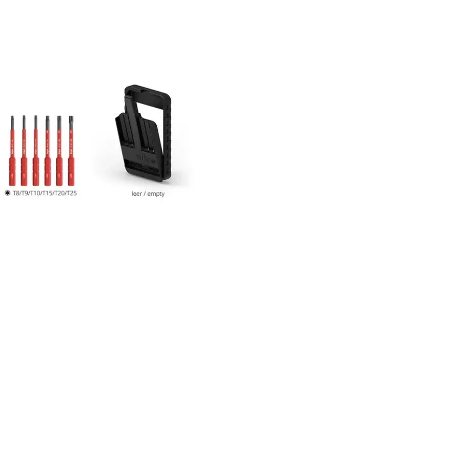Wiha Bitsbox SlimBits Torx 6-del