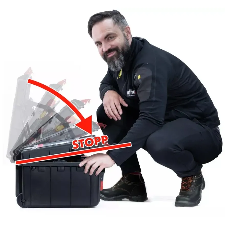 Wiha Verktygsväska XL2 med hjul 60 delar
