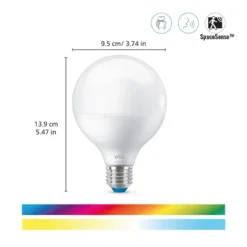 WiZ Smart LED E27 G95 11W RGB